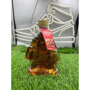 Turkey Hill Maple Syrup Glass Bottle Collectible‎ Souvenir Canada No 1 Light